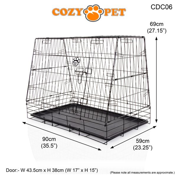Car Dog Cage by Cozy Pet Travel Crate Model CDC06 Cozy Pet Ltd