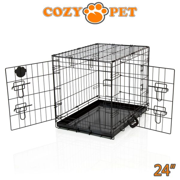 Dog Cage Puppy Crate Cozy Pet Travel Cages elliebo croft Cozy Pet Ltd