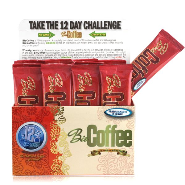 Regular Customers Bio Coffee (16 packets per box) FREE SHIPPING (In USA) on 4 or more boxes