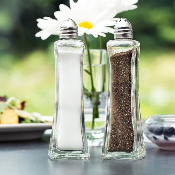 Tall salt & pepper shaker set