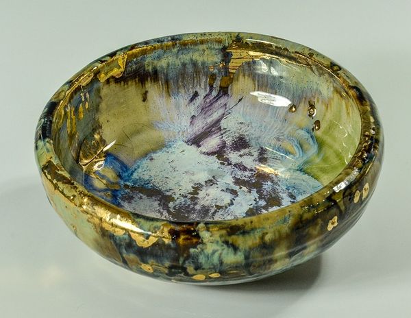 Ceramic Luster Bowl #4