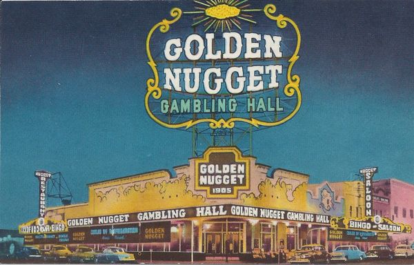 Golden Nugget Gambling Hall & Casino Post Card Las Vegas, NV #1517 ...
