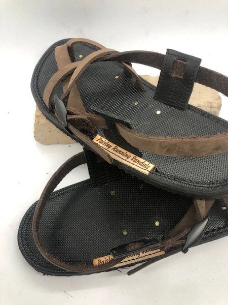 Leather running sandals sale