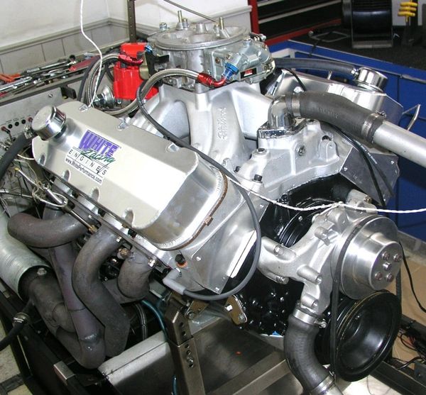 BBC 572 CUBIC INCH STROKER ENGINE 740HP COMPLETE ENGINE