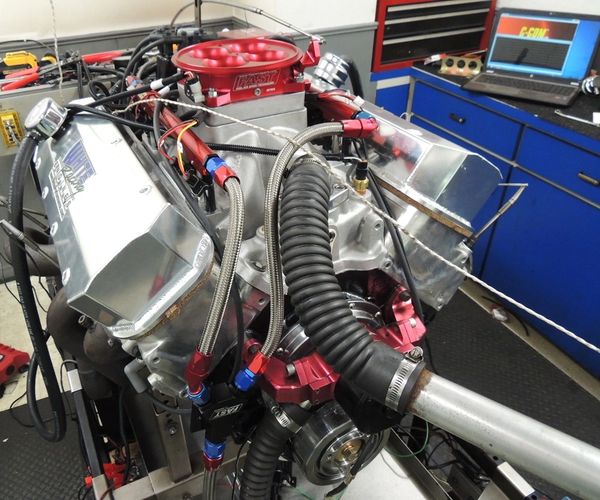 BBC 582ci 849HP ENGINE w/FAST FUEL INJECTION SYSTEM