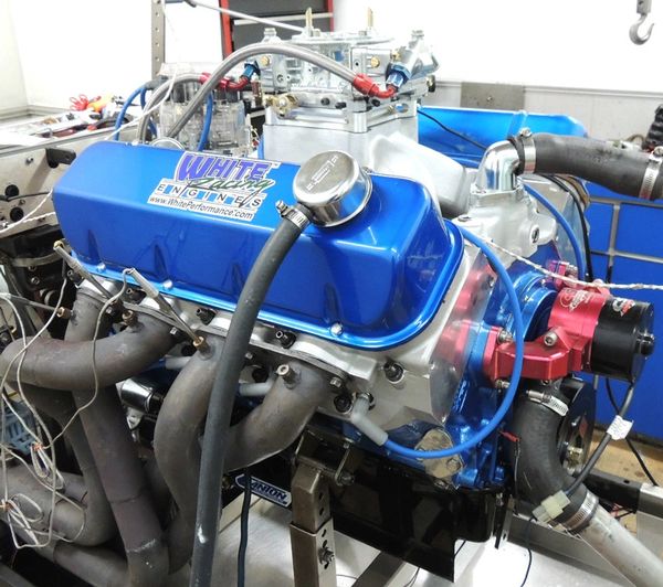 BBC 540 CUBIC INCH STROKER MARINE ENGINE 667HP COMPLETE ENGINE