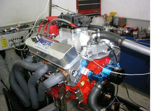 SBC 383 STROKER ENGINE 572HP - 220CC AFR Aluminum Heads