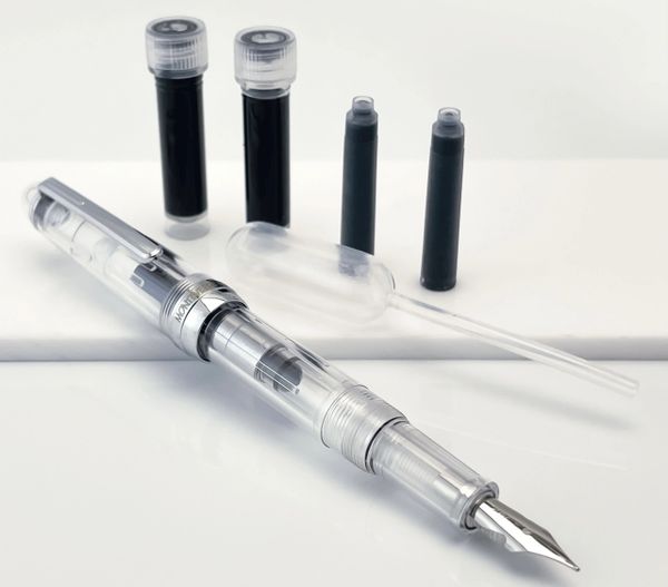 Monteverde Monza Crystal Clear Calligraphy Set