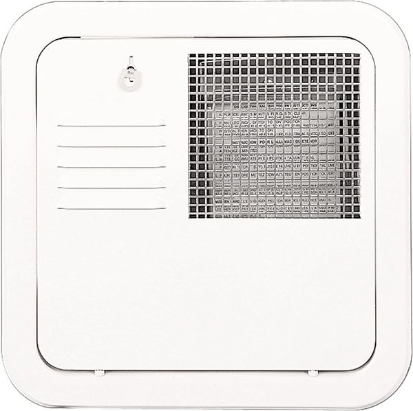 Suburban Water Heater Polar White Door 6259APW
