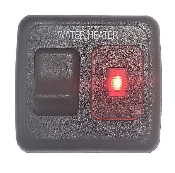 Atwood / Dometic Water Heater Black Switch Panel