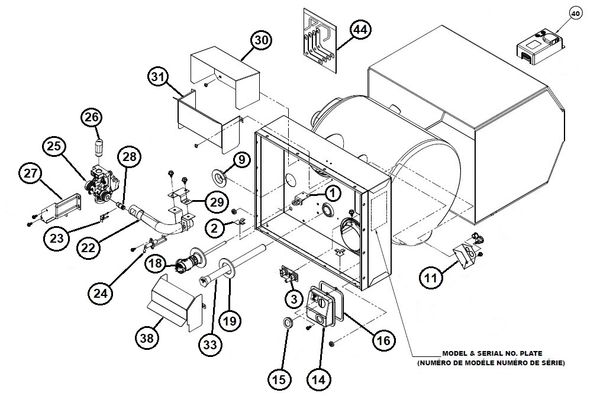 Suburban Water Heater Model SAW6D Tune-Up Kit