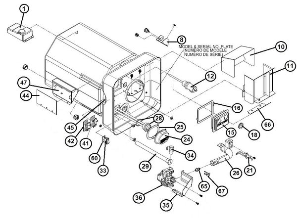 Suburban Water Heater Model SW4DE Tune-Up Kit