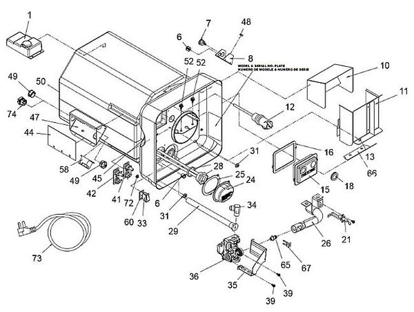 Suburban Water Heater Model SW4DEL Tune-Up Kit