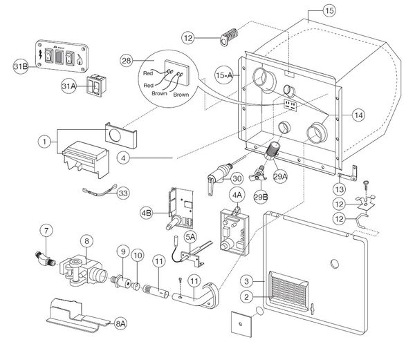 Atwood Water Heater Model GH10-1E Tune-Up Kit