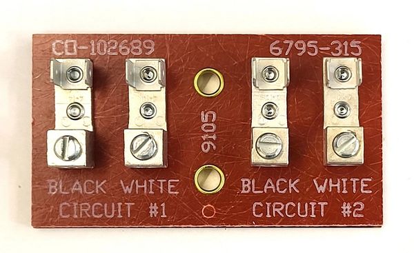 Coleman High Voltage Terminal Board 6795-3151