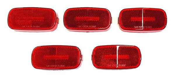 RV Marker Light Red Lens Kit L14-0120R