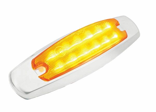 RV LED Marker Light, Amber 12 Diode, 1A-S-1905A