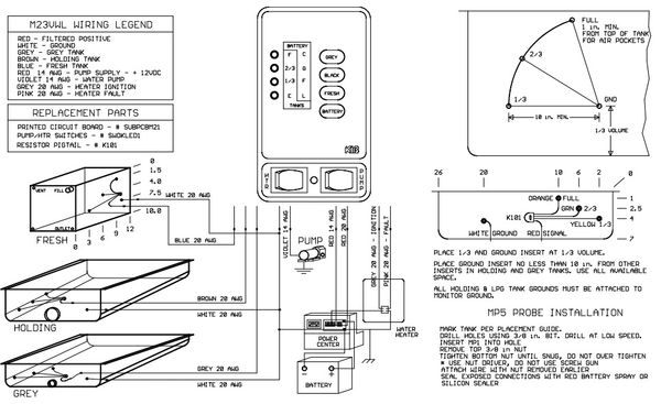 Skema box FLOOR MONITOR P115TW 