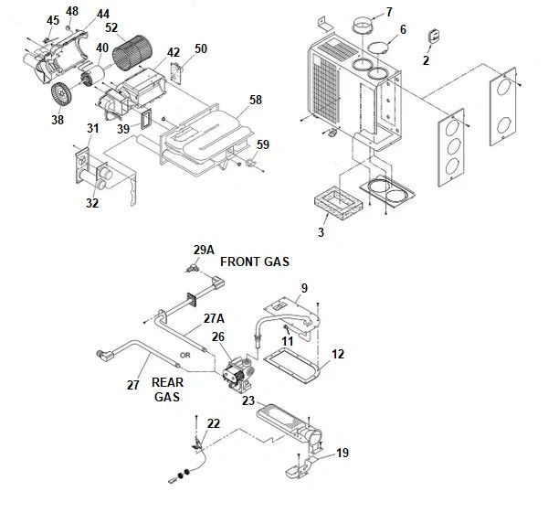 Suburban Furnace Model SF-30VHQ Tune-Up Kit