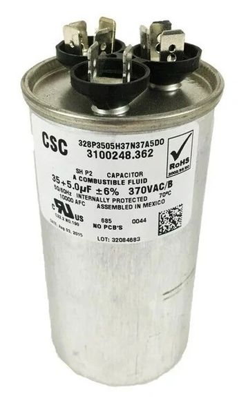 Dometic Air Conditioner Fan / Run Capacitor 3100248.362