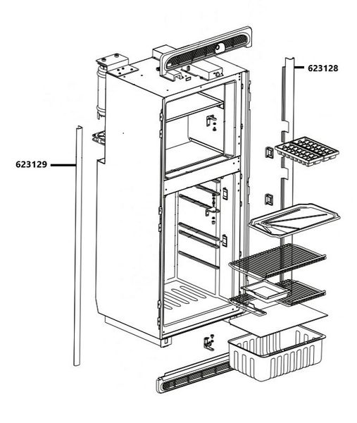 adjustable latch lock fridge RV refrigerator part replacement upgrade –  BASTENS