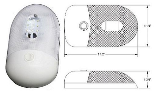 LED Single Ceiling / Bay Lights L09-0091 or L09-0091NW