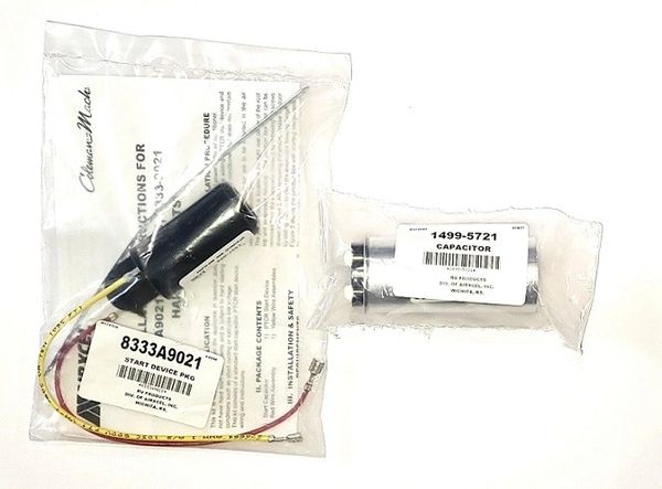 Coleman Air Conditioner Model 47201A876 Capacitor Kit