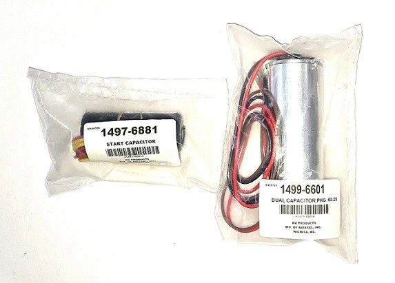 Coleman Air Conditioner Model 47203B876 Capacitor Kit