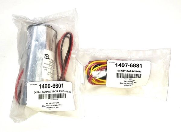 Coleman Air Conditioner Model 47214B876 Capacitor Kit