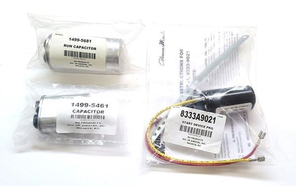 Coleman Air Conditioner Model 48207B876 Capacitor Kit