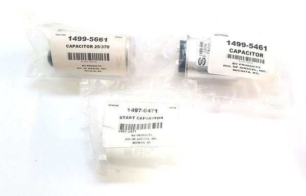 Coleman Air Conditioner Model 8332-891 Capacitor Kit