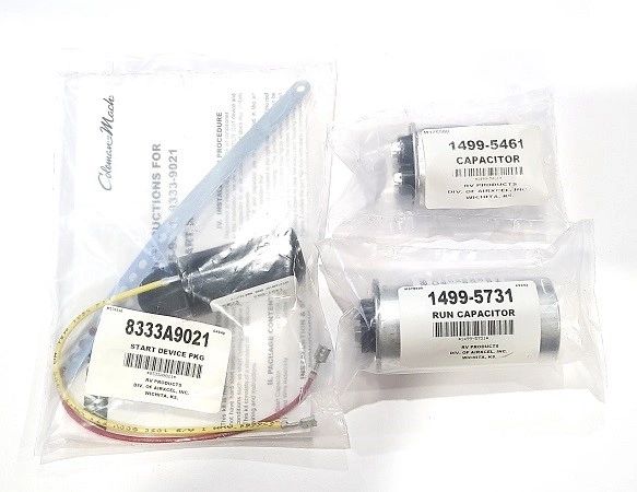 Coleman Air Conditioner Model 8333D876 Capacitor Kit
