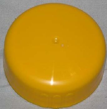 Thetford Cassette C2 and C4 Dump Cap, Yellow, 33160