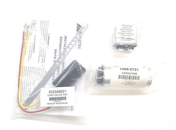 Coleman Air Conditioner Model 9231B876 Capacitor Kit