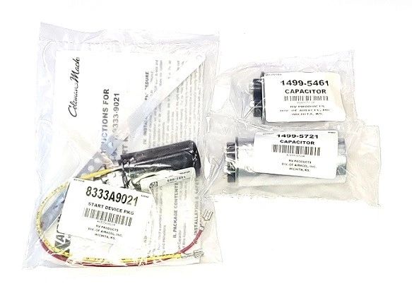 Coleman Air Conditioner Model 9233D876 Capacitor Kit