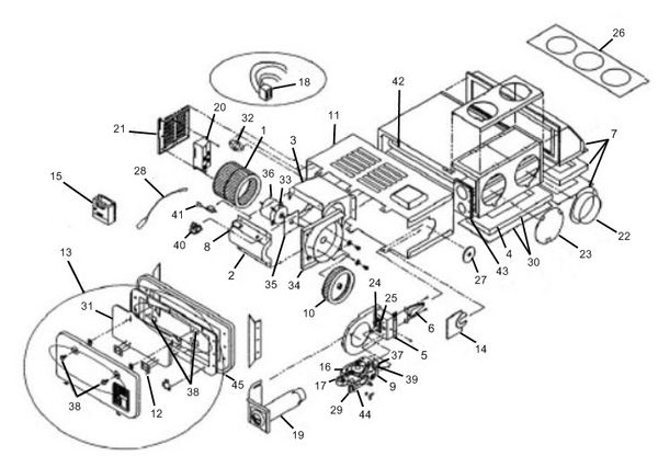 Atwood / HydroFlame Furnace Model 8531-II Tune-Up Kit