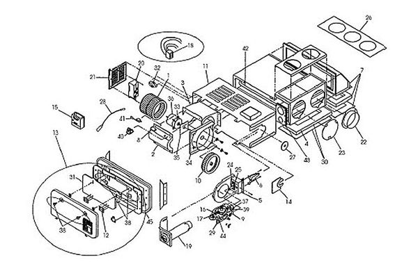 Atwood / HydroFlame Furnace Model 8535-II Tune-Up Kit