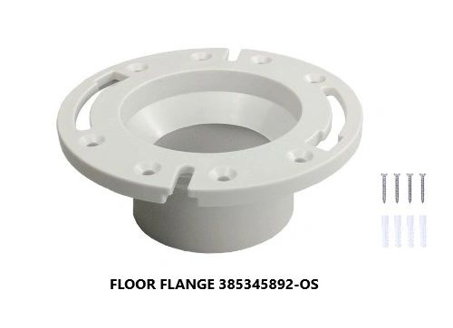 SeaLand / Dometic Toilet 3 Inch Female Pipe Thread Floor Flange 385345892-OS