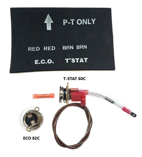 Atwood Water Heater 140° Thermostat / ECO Kit 91447-OS & Thermal Cut Off Kit 94398-OS