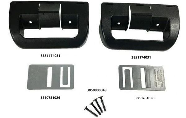 Dometic Refrigerator Door Handle Kit 38511740311