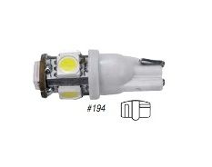 194 LED Bulb, 5 LED's, 60 Lumens, Bright White, 50557