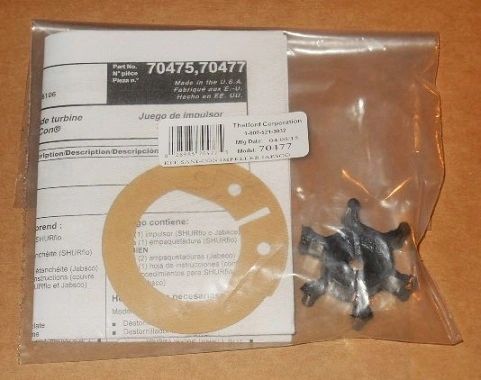 Sani-Con Impeller with Gasket 70477