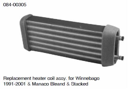 SCS Heater Core Assembly 084-00305