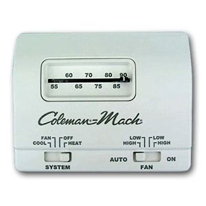 Coleman Thermostat, Analog, Heat / Cool, 7330G3351