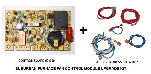 Suburban Furnace Fan Control Module Upgrade Kit 520832 & 521099