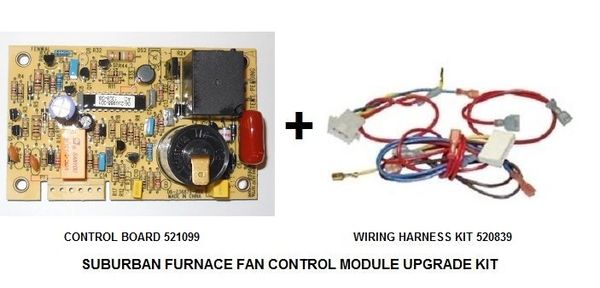 Suburban Furnace Fan Control Module Upgrade Kit 520839 And 521099