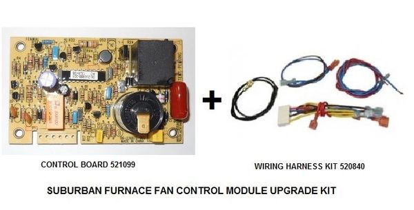 Suburban Furnace Fan Control Module Upgrade Kit 520840 & 521099