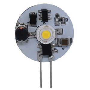 G4 Base 1 LED Bulb, Side Pin, 70 Lumens, Daylight White, L05-0096