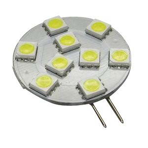 G4 Base 9 LED Bulb, Side Pin, 180 Lumens, Daylight White, WP05-0026