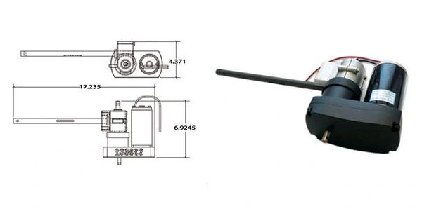 Tuson Motor / Drive Shaft 18:1 Ratio 133612